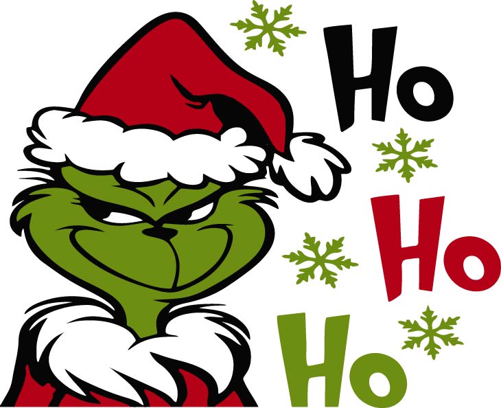 "Ho Ho Ho" The Grinch Long Sleeve T-Shirt