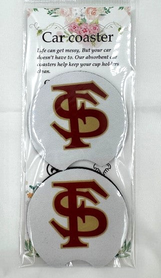 Florida State Car Coasters