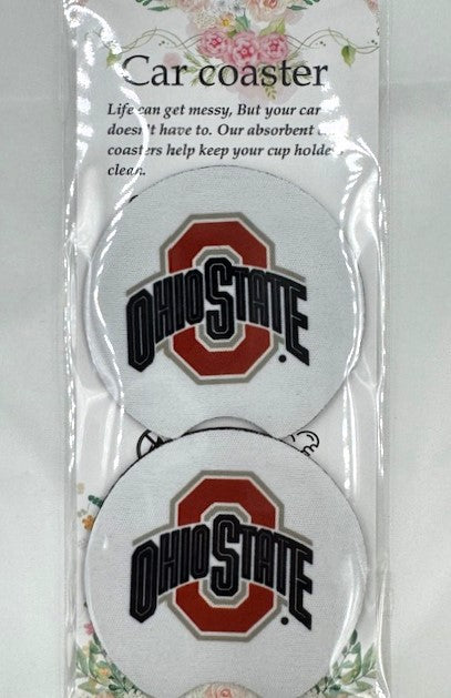 Ohio State Car Coasters