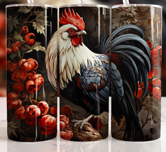 Rooster 20oz Skinny Tumbler