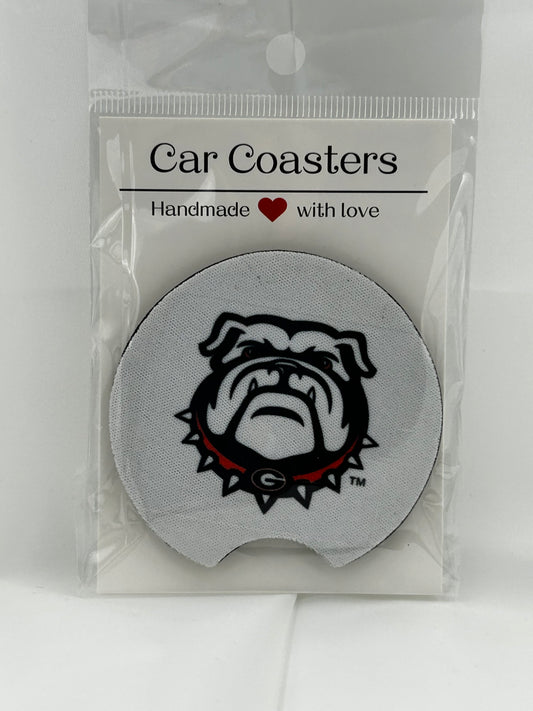 Georgia Bulldogs Car Coaster